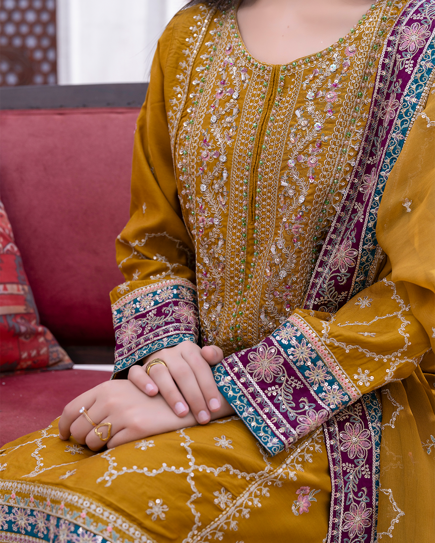 3PC Viscose Shirt with Trouser - VS 001