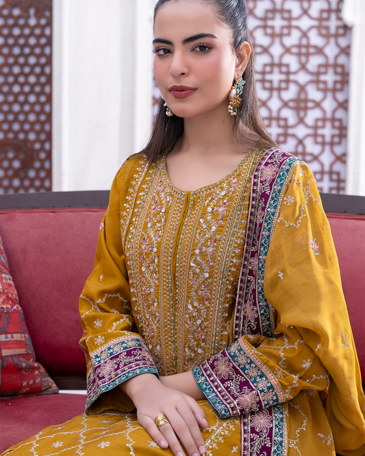 3PC Viscose Shirt with Trouser - VS 001