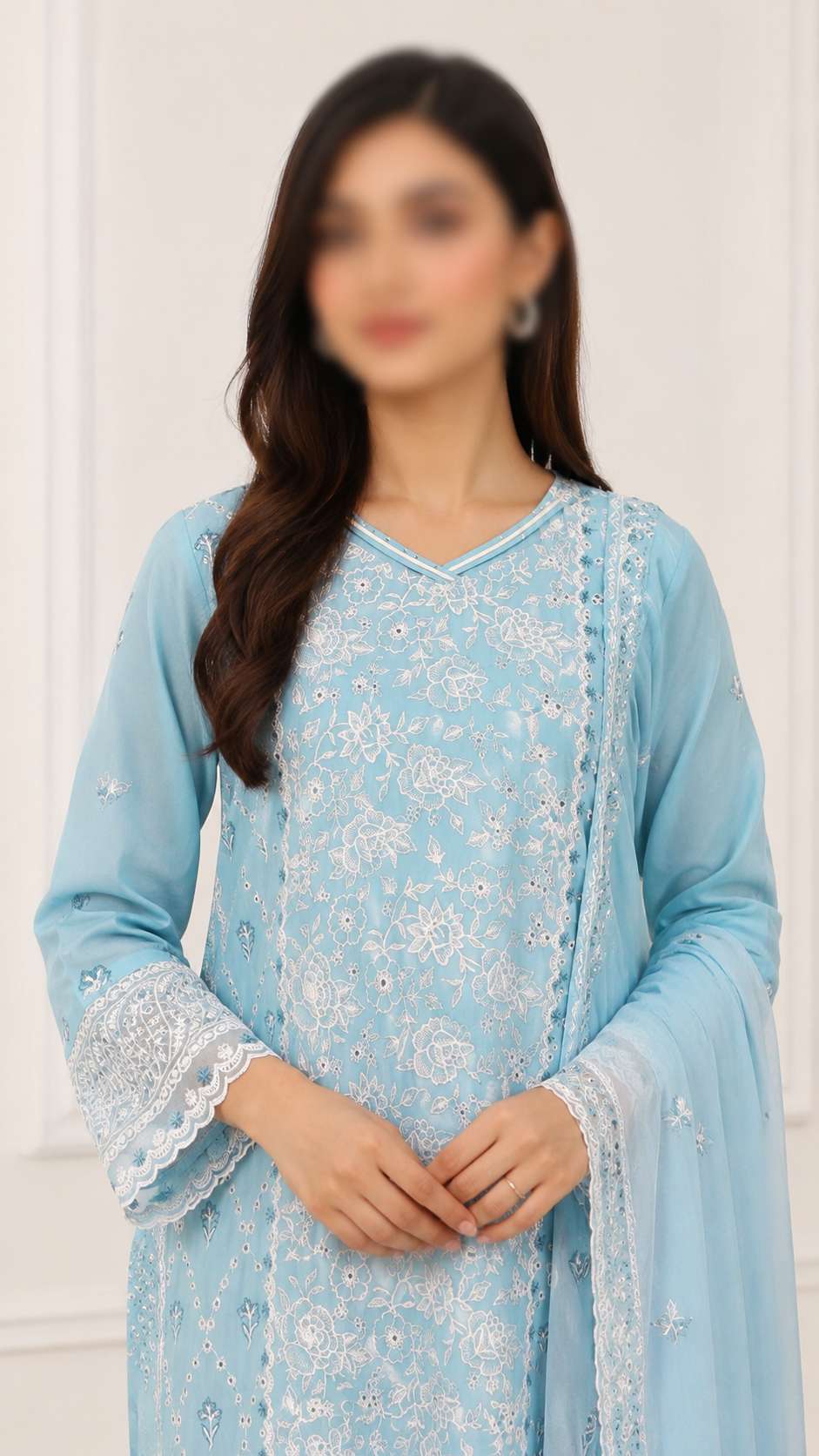 FLORÉA - 3 Piece Embroidered