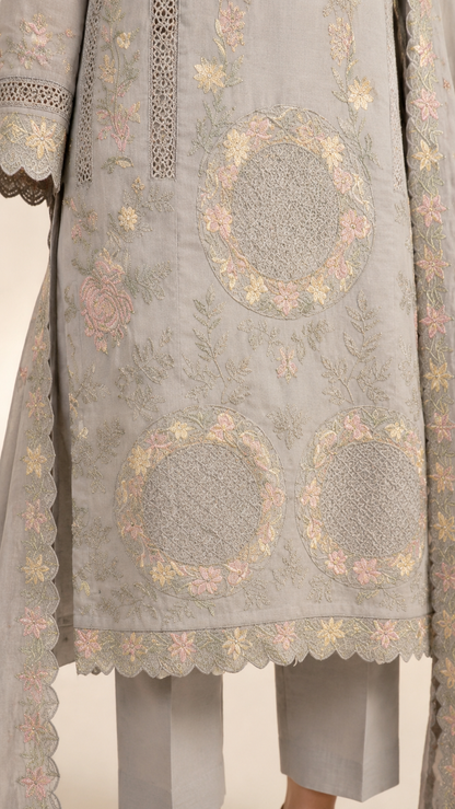 FLORÉA - 3 Piece Embroidered