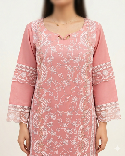 Heer - 3 PIECE EMBROIDERED SUIT
