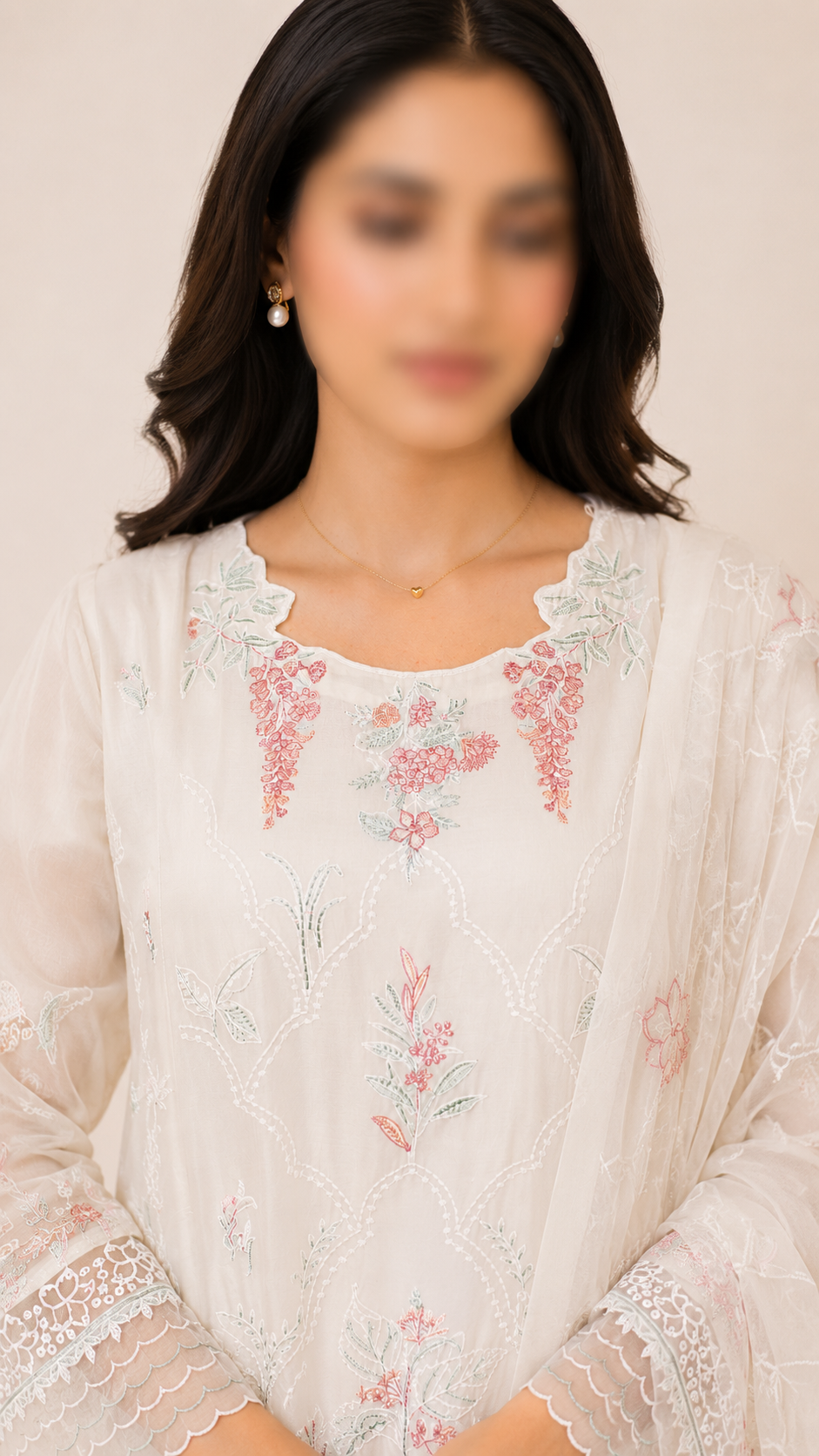 FLORÉA - 3 Piece Embroidered