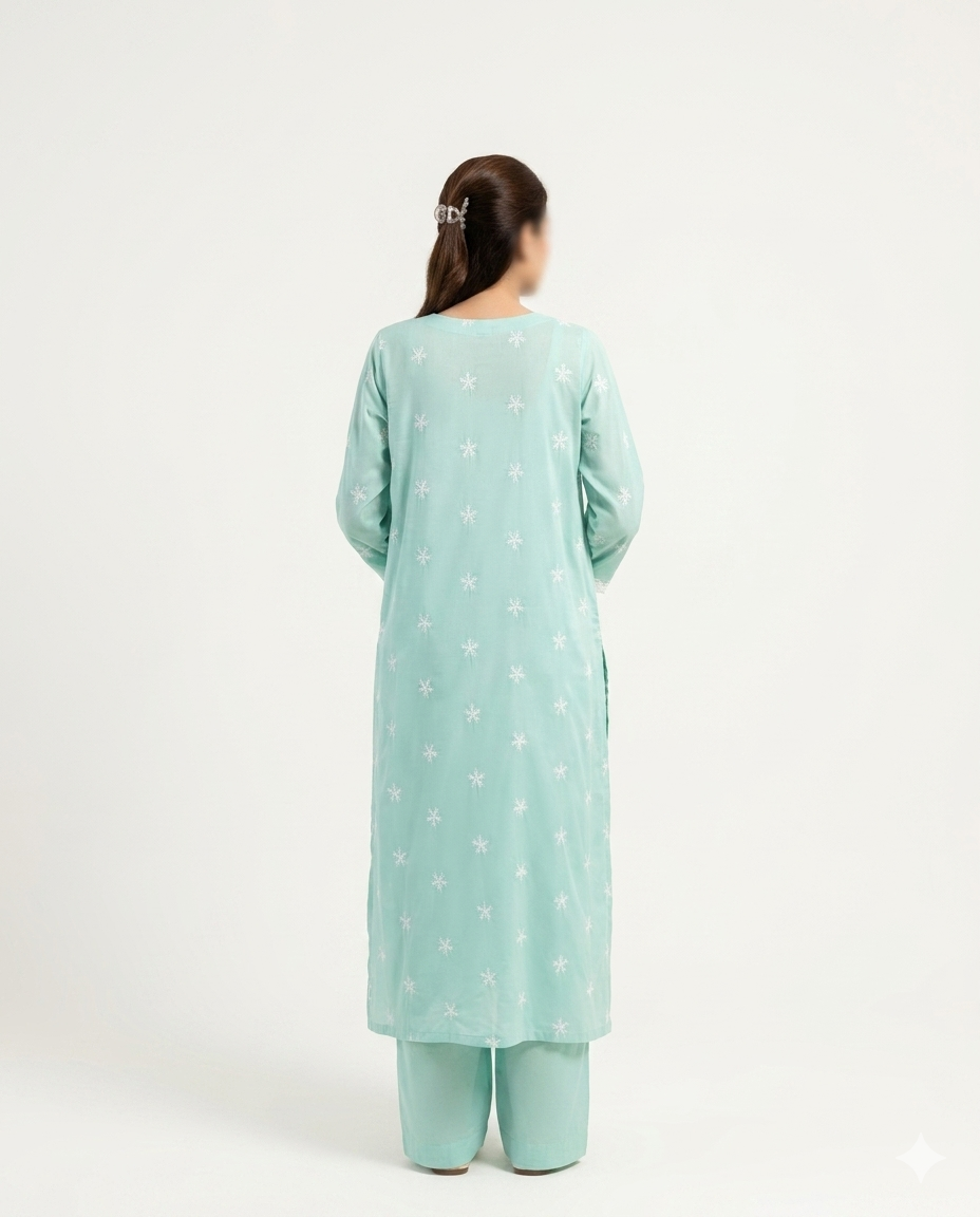 Heer - 3 PIECE EMBROIDERED SUIT