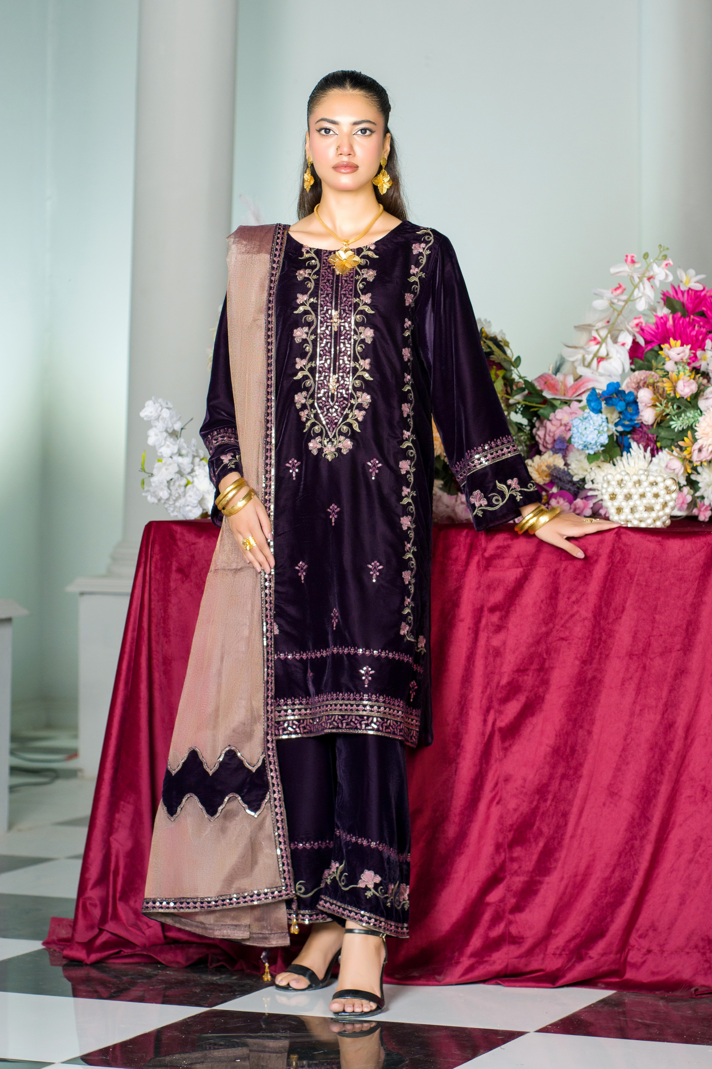 3PC Velvet - VLT 003