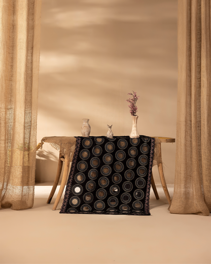 Musfirah Velvet Black Unstitched VLT-UN-004