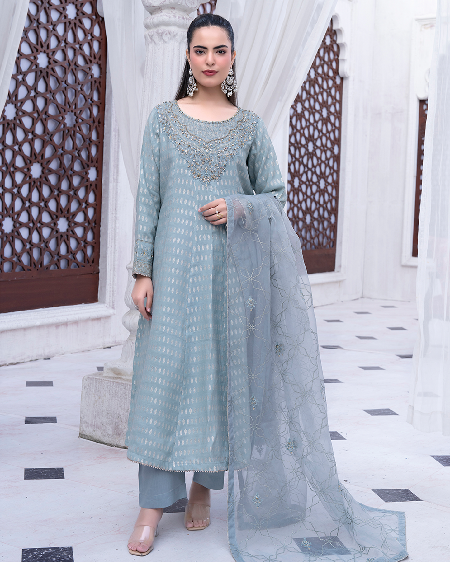 3PC Jacquard Pishwas - VS 005