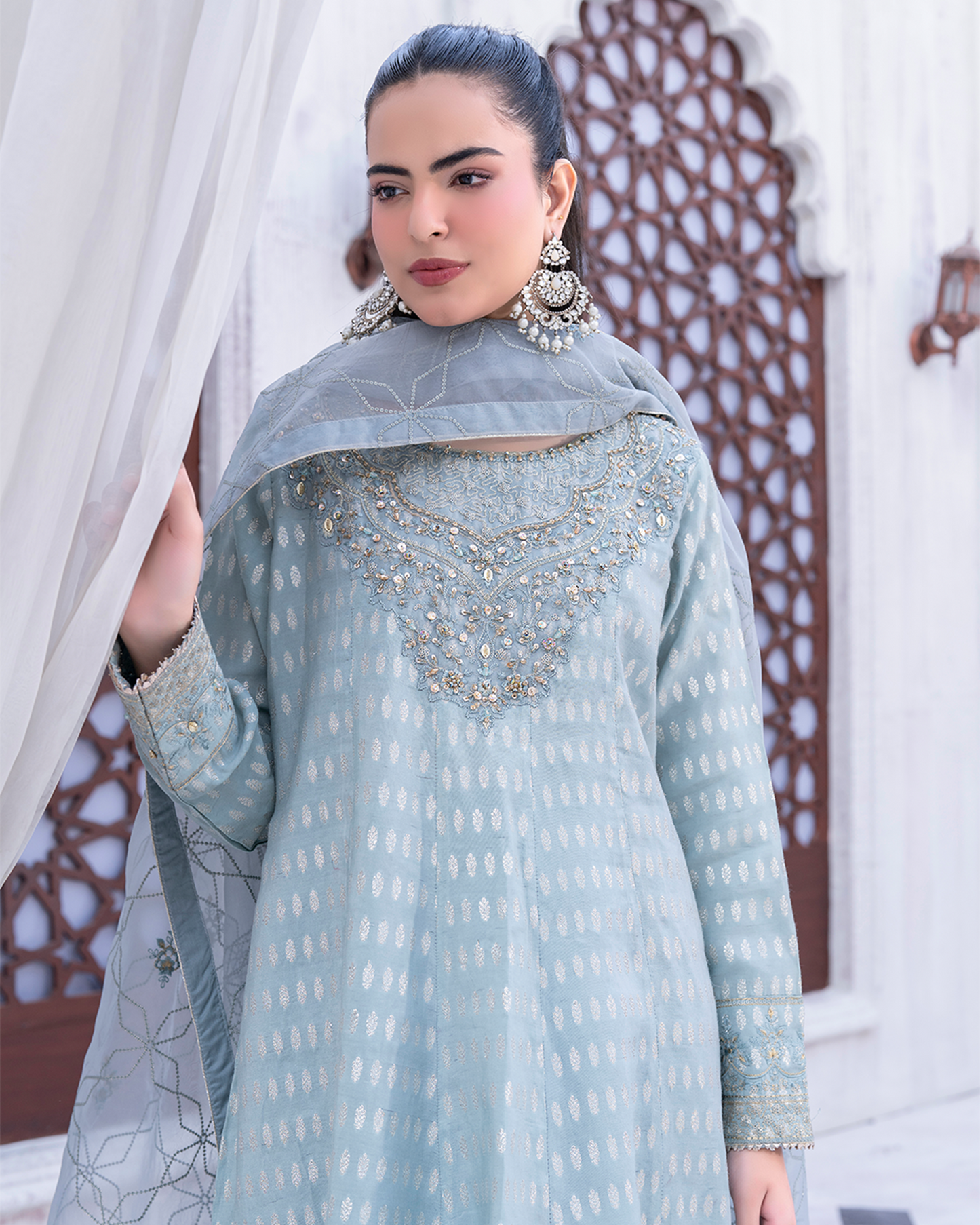 3PC Jacquard Pishwas - VS 005